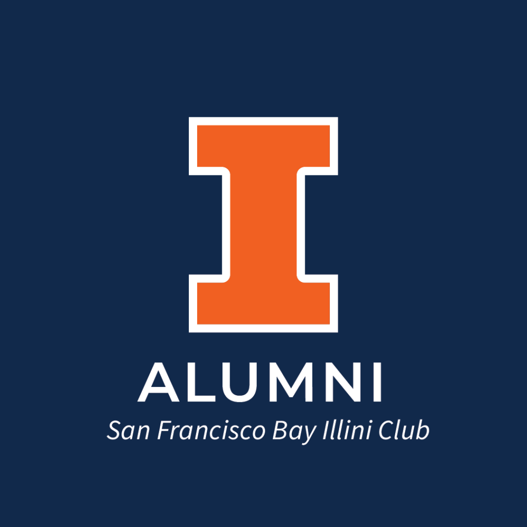 Offical Block 'I' Logo above the words: San Francisco Bay Illini Club